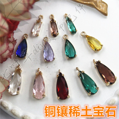 4*12/6*12/8*18mm纯铜水滴吊保色