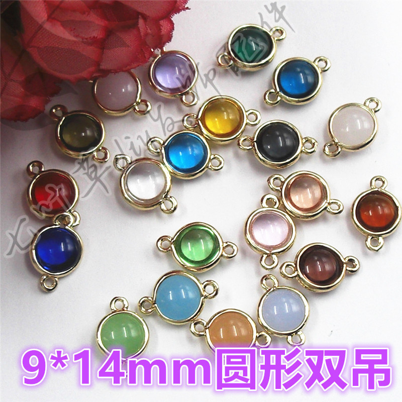 圆形包边包边圆形吊坠挂件发饰