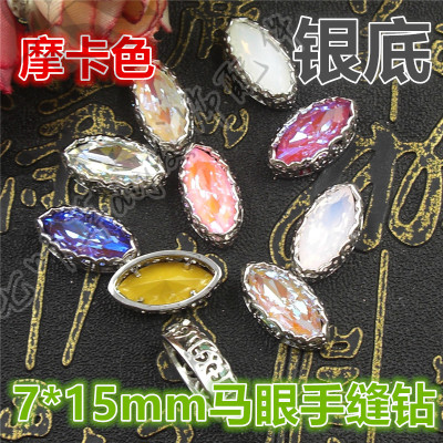 diy白色镂空手缝钻