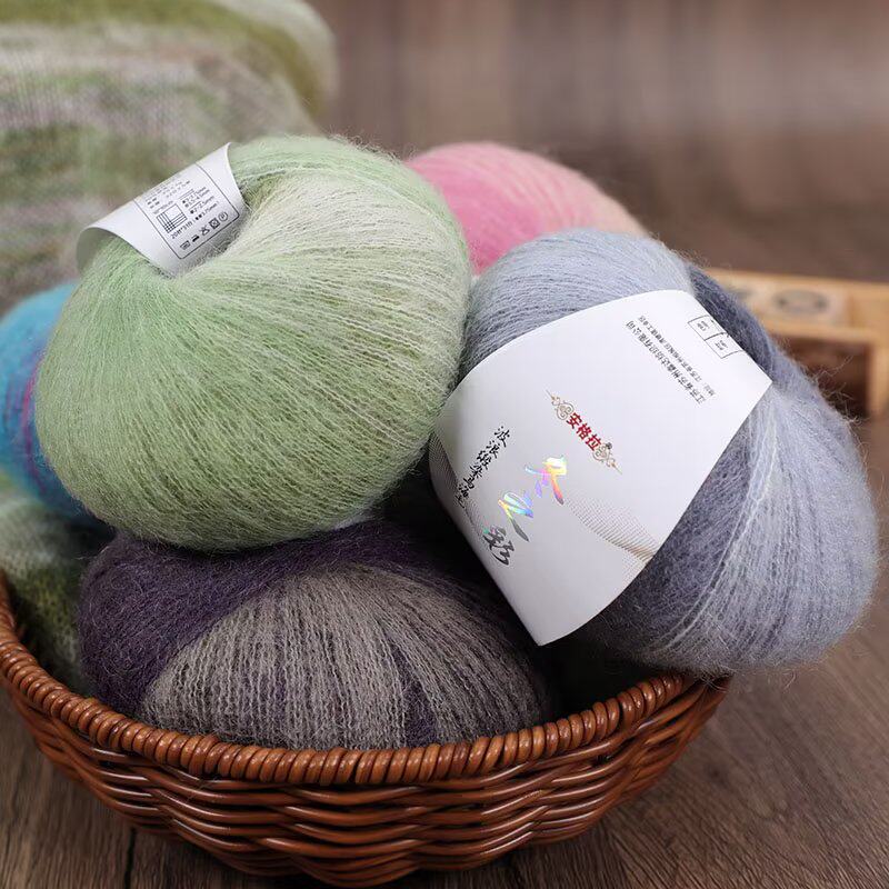 马海毛不起球不掉毛不掉色