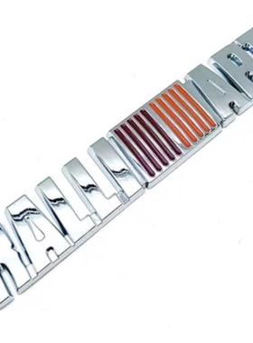 适用于三菱翼神菱悦菱帅EVO改装个性车贴RALLIART车标金属车身贴