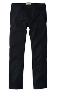 9小码秋季日本男装N家纯黑色棉韩版商务中腰厚修身小直筒休闲长裤