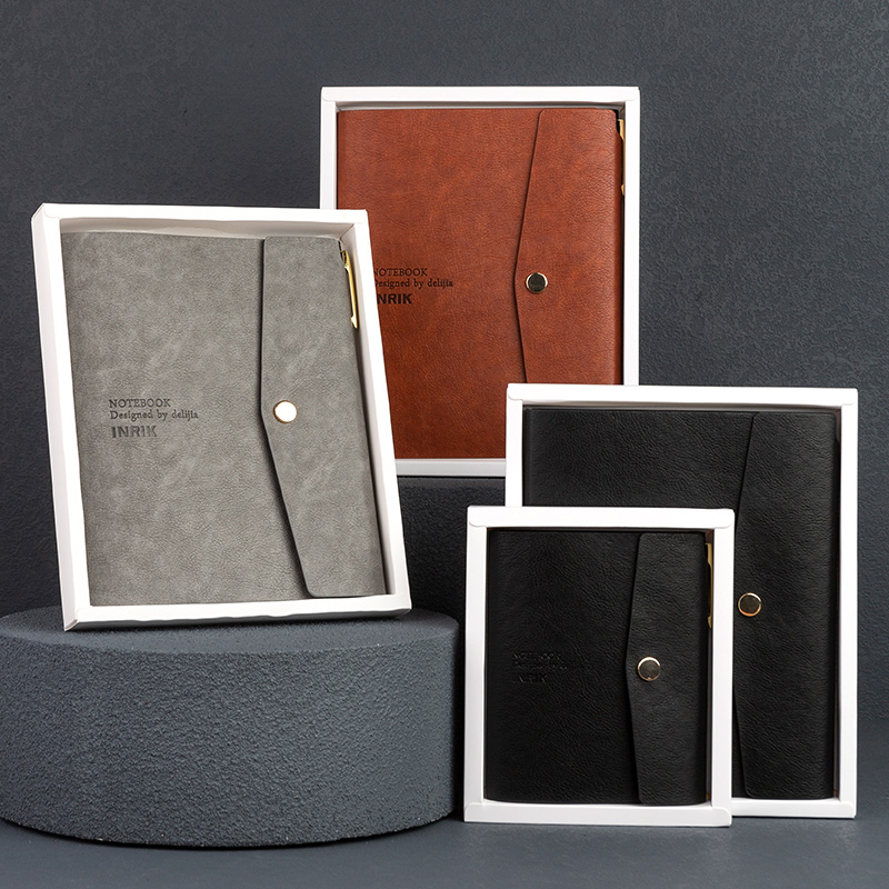 英力佳皮面记事本A5定制