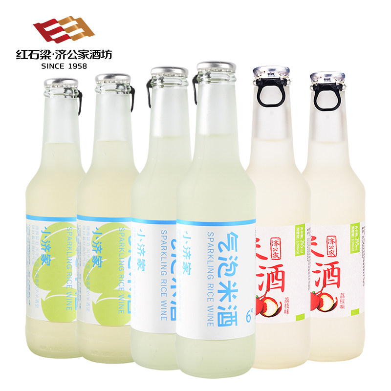 小济家气泡米酒果味米酒265ml