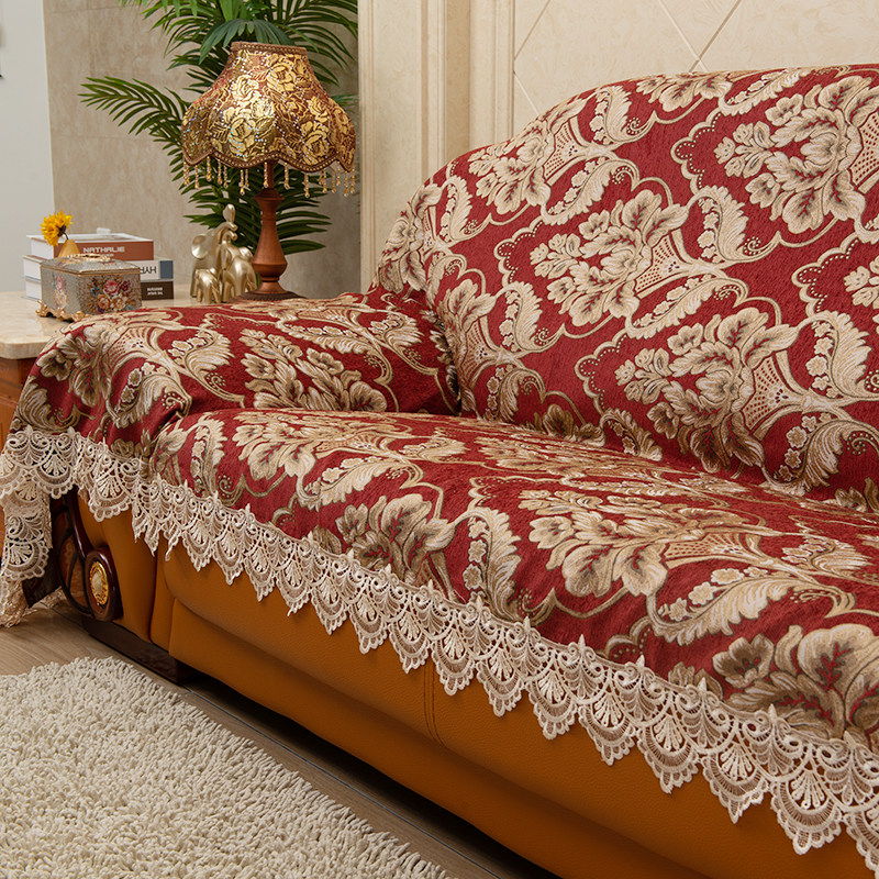 欧式沙发盖布老式一二三皮沙发套罩全包全盖皮质沙发专用垫套,居家布艺,沙发套,淘宝优惠券,粉丝福利购,淘宝优惠卷