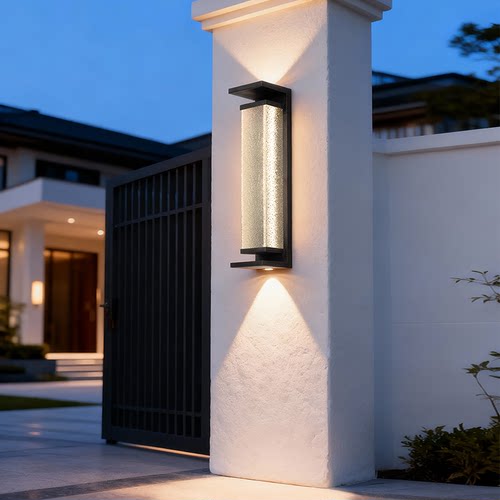 户外壁灯太阳能防水新中式复古