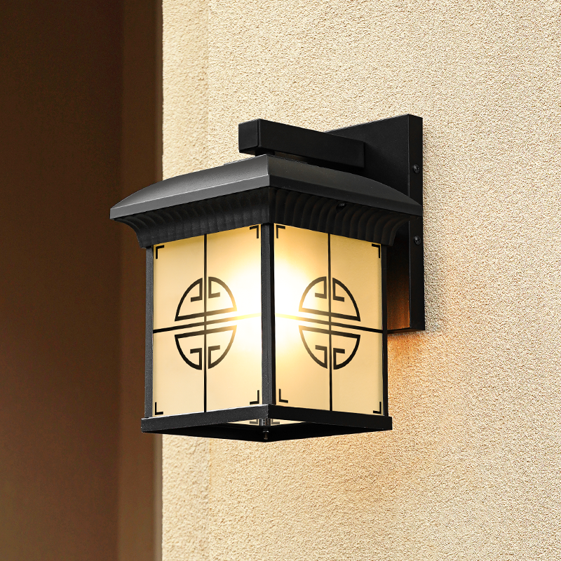 户外防水壁灯太阳能别墅庭院灯外墙灯花园复古简约阳台走廊大门灯