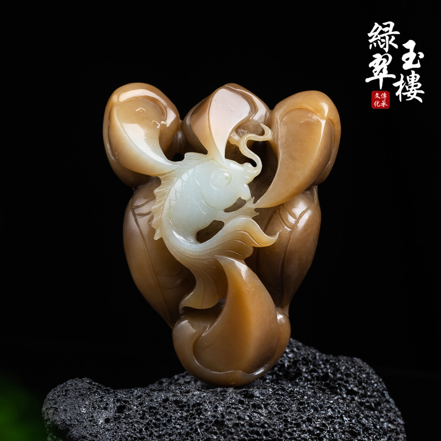 和田玉且末糖手把件抓住机遇摆件