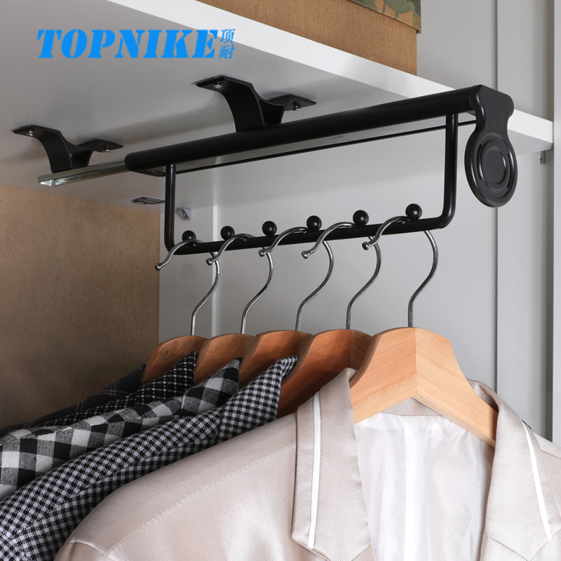 顶耐伸缩衣柜挂衣杆衣服架