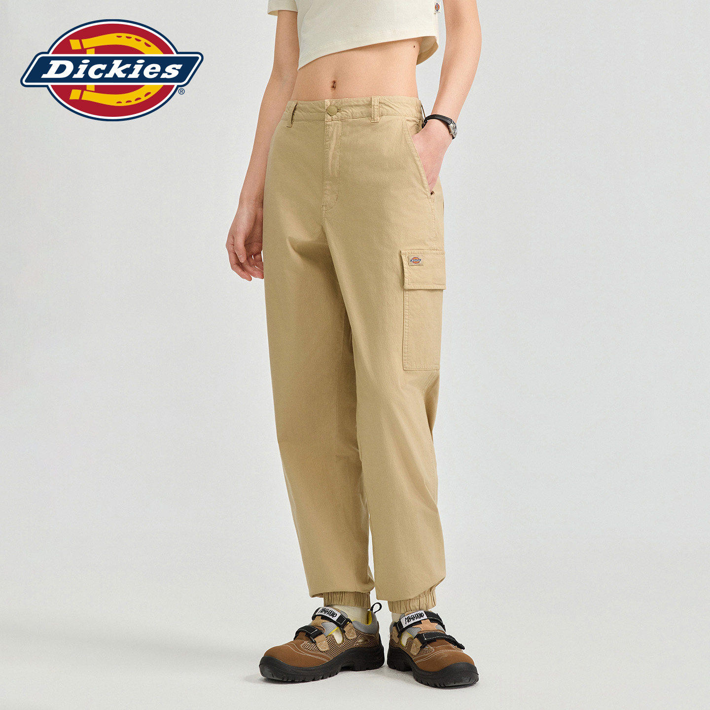 Dickies帝酷适多口袋工装束脚裤日常休闲裤美式休闲宽松潮长裤子