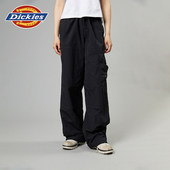 Dickies帝酷适长裤 可调节脚口 双膝裤 秋冬女式 宽松多口袋休闲长裤
