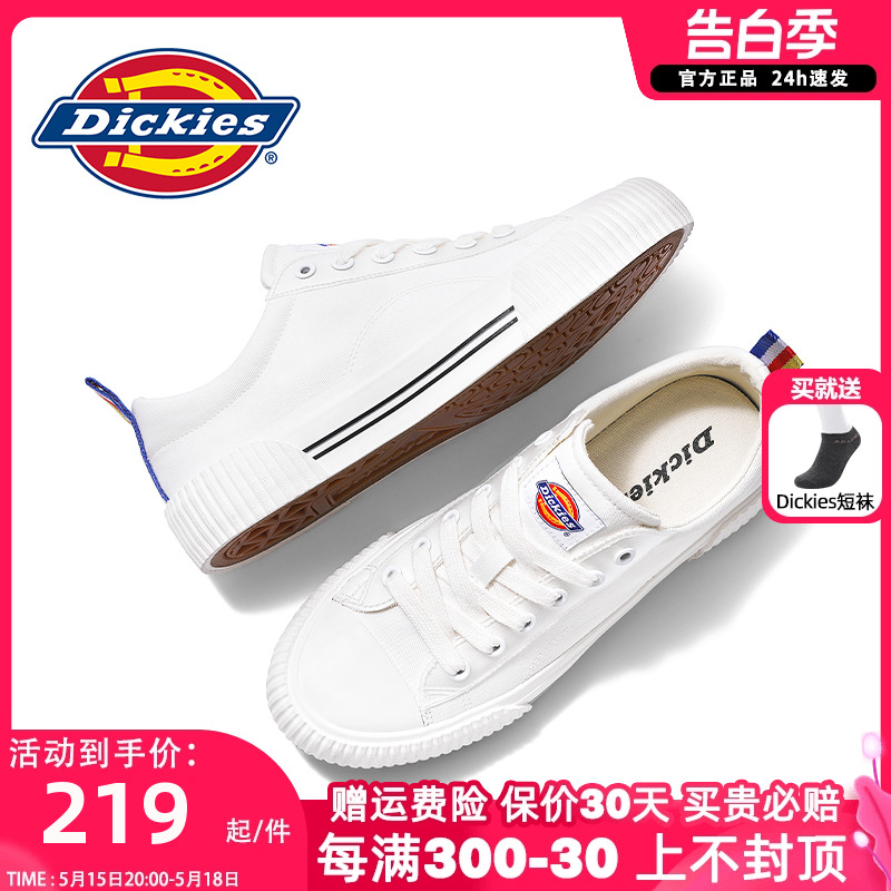 Dickies女鞋低帮2022春夏圆头