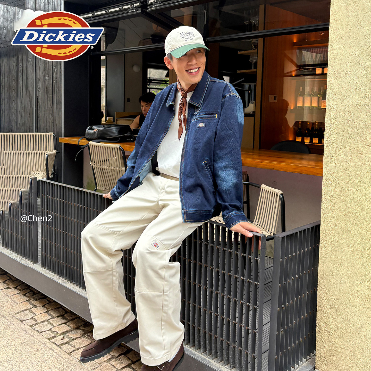 Dickies帝酷秋冬工装双膝长裤