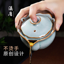 汉唐不烫手泡茶盖碗茶杯单个高档茶碗景德镇手抓壶陶瓷功夫茶茶具