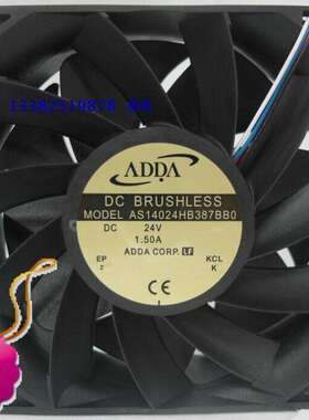 AS14024HB387BB0全新原装协喜ADDA DC24V 4线PWM 14038 散热风扇
