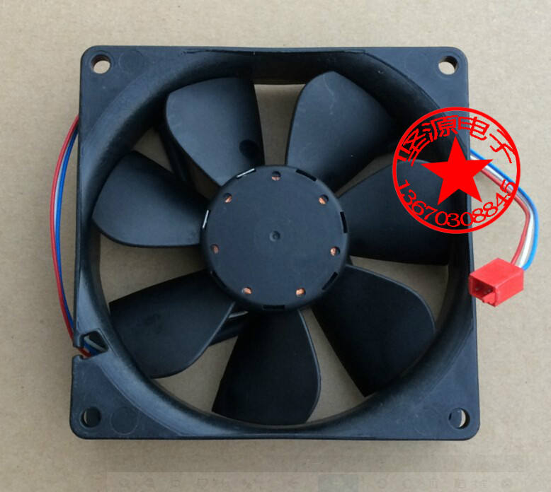 全新原装德国EBMPAPST 3412N/2 9CM 12V 2.2W 3线散热风扇