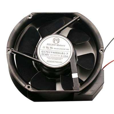 正品原装派尔可G1751Y48BALB1-7 17051 48V 1.15A 大风量金属直流