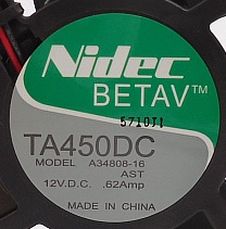 原装 日本NIEDC A34808-16AST 12cm12厘米机箱电源风扇12v 0.62A