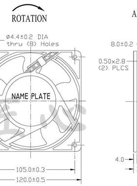 正品KAKU卡固KA1238HA3 380V 0.07/0.06A含油 IP55防水全金属散热