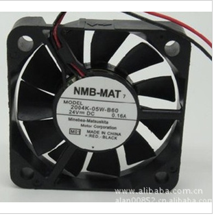 直销日本NMB美培亚风扇 2004KL-05W-B60 5010 24V风扇