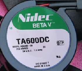 美国Nidec TA600DC A34438-59 EX DC24V UPS不间断电源风扇