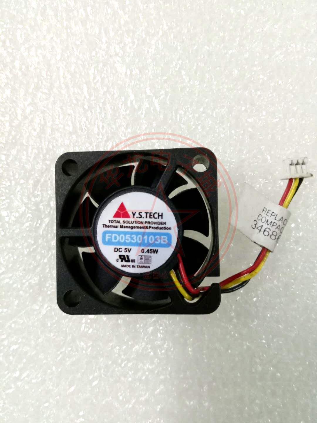 Y.S.TECH FD0530103B 3010 5V 3CM 机顶硬盘盒 微型散热设备风