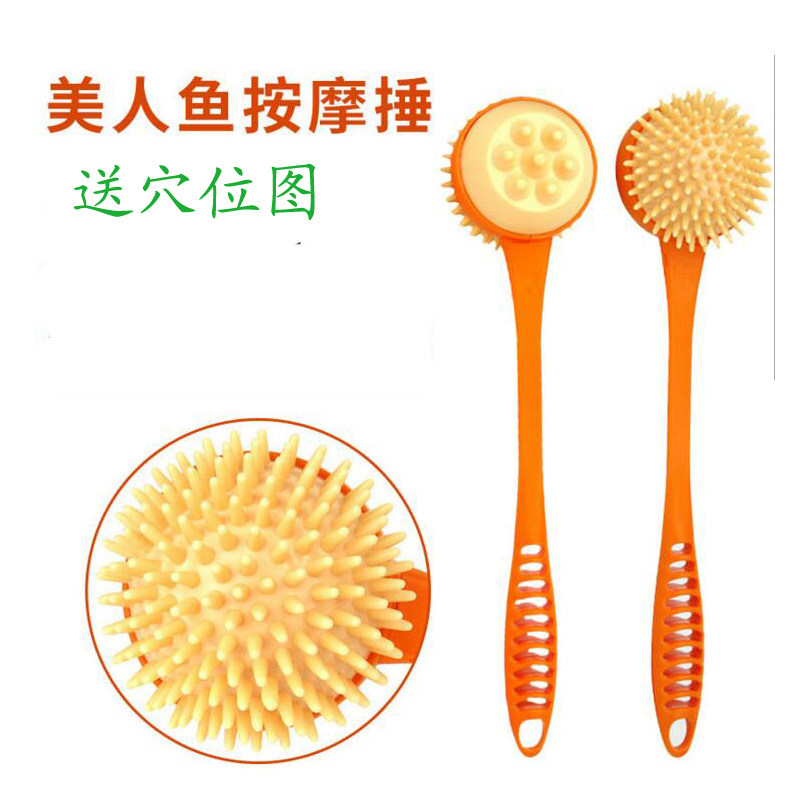 火柴棒医生橡胶按摩器保健锤背器棒背捶敲打捶经络锤按摩捶养生槌