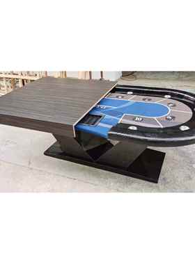 高端定制 俱乐部娱乐桌德州扑克桌 办公桌两用扑克桌办公桌会议桌