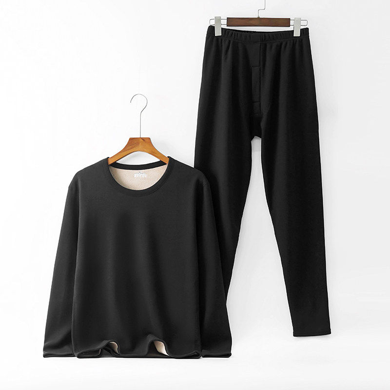 羊绒蚕丝保暖内衣男款加厚加绒德冬季发热防寒秋衣秋裤男士套装新,男装,其他套装,淘宝优惠券,粉丝福利购,淘宝优惠卷