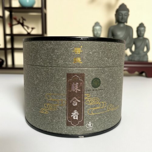 古城香业菩提系列4H天然室内环保香薰苏合香40单盘香檀香木质熏香