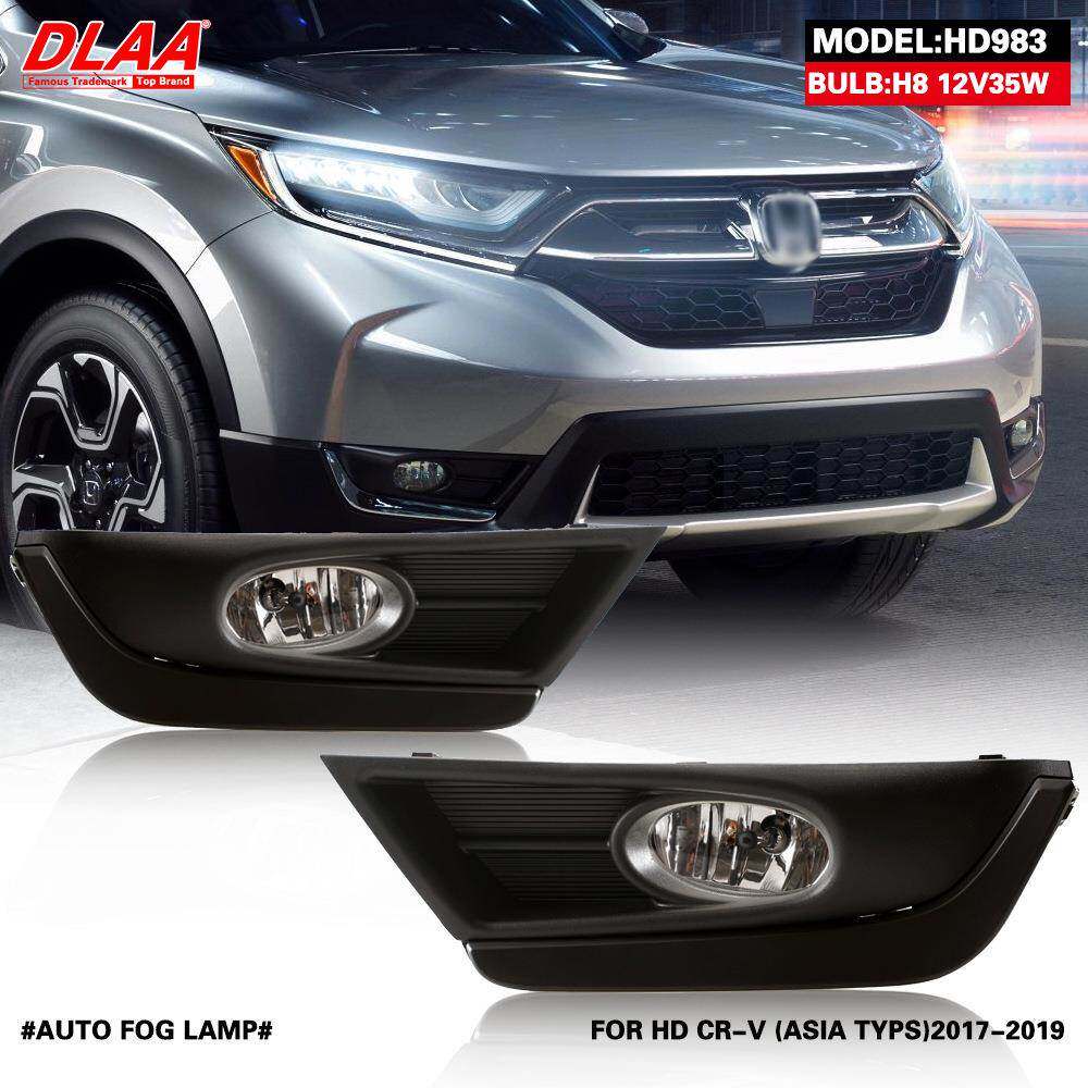 适用本田17/18/19年新款CRV/思威前雾灯总成 日行灯 杠灯 防雾灯