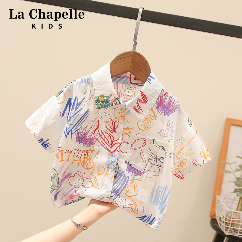 拉夏贝尔童装夏季新款