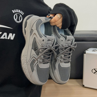 回力鞋子男款2025新款秋季男鞋透气百搭潮鞋高级感男士运动休闲鞋