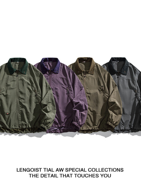 Swedish Military Motorcycle复古防水登山外套山系宽松男女夹克