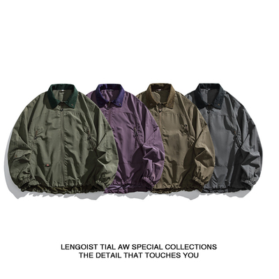 Swedish Military Motorcycle复古防水登山外套山系宽松男女夹克