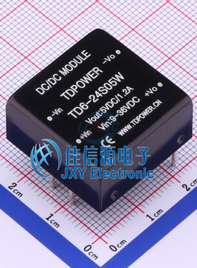 电源模块    TD6-24S05W  TDPOWER(电源)  插件