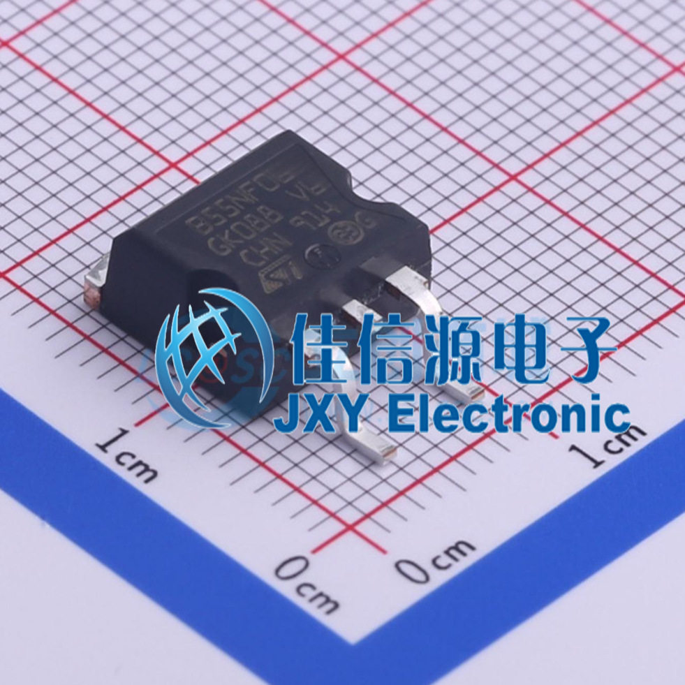 场效应管(MOSFET)      STB55NF06T4  ST(意法半导体)  D2PAK
