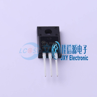 场效应管(MOSFET)    FCPF11N60F  onsemi(安森美)  TO-220F-3