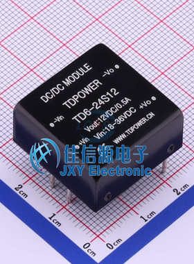 电源模块    TD6-24S12  TDPOWER(电源)  插件