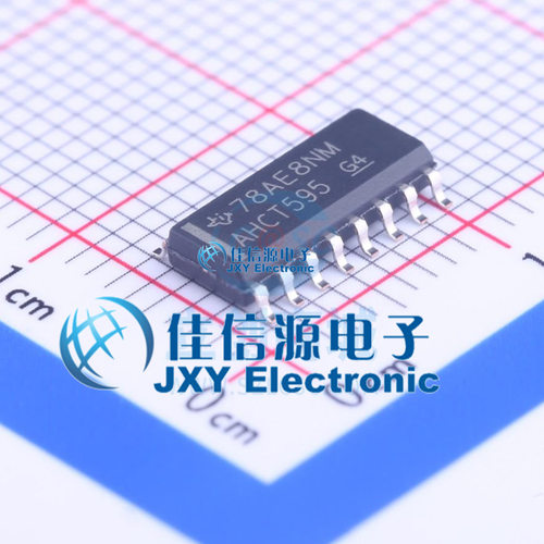寄存器   SN74AHCT595DR  TI()  SOIC-16