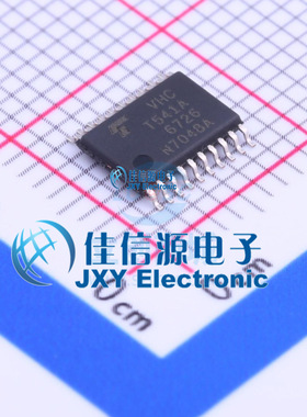 缓冲器/驱动器    74VHCT541AFT(BE)  TOSHIBA(东芝)  TSSOP-20