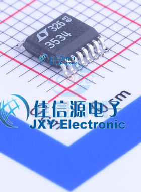 DC-DC电源芯片  LTC3534EGN#PBF  ADI(亚德诺)/LINEAR  SSOP-16