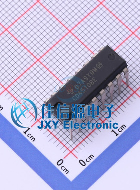 计数器/分频器     CD4510BE  TI()  PDIP-16