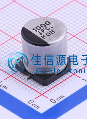 松下贴片电解电容 EEEFC0J102P 10x10.2 1000uF ±20% 6.3V