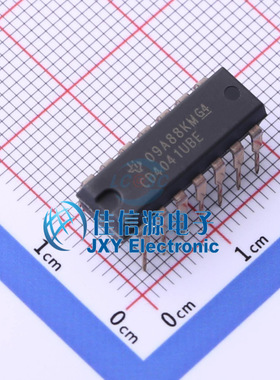 缓冲器/驱动器    CD4041UBE  TI(德州仪器)  PDIP-14