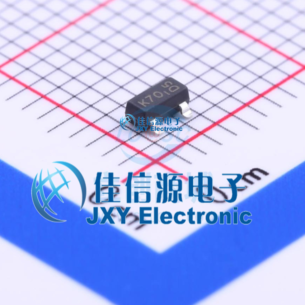场效应管(MOSFET)    BS870-7-F  DIODES(美台)  SOT-23