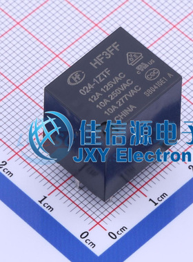 功率继电器      HF3FF/024-1ZTF  HF(宏发)
