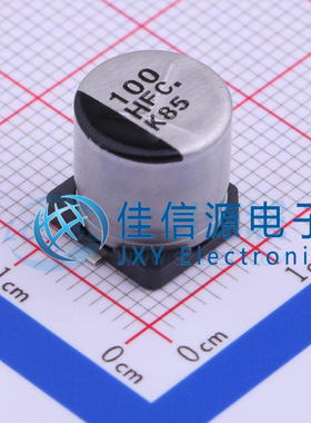 松下贴片电解电容 EEEFC1H101P 10x10.2 100uF ±20% 50V