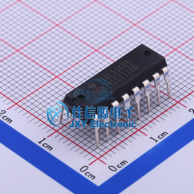 触发器     SN74LS112AN  TI(德州仪器)  DIP-16