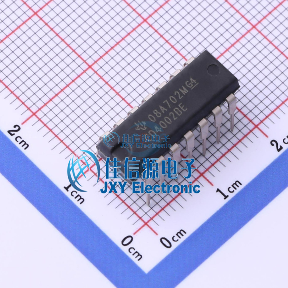 逻辑门     CD4002BE  TI()  PDIP-14